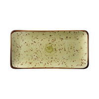 Talerz prostokątny, 300x150 mm, zielony | FINE DINE, Olive