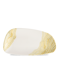 Talerz Geo szefa kuchni, 350×190 mm | CHURCHILL, Tide Gold