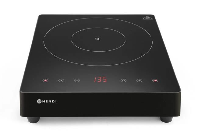 Kuchenka indukcyjna, 3,5 kW, 230 V, 339×444×80 mm | HENDI, Kitchen Line