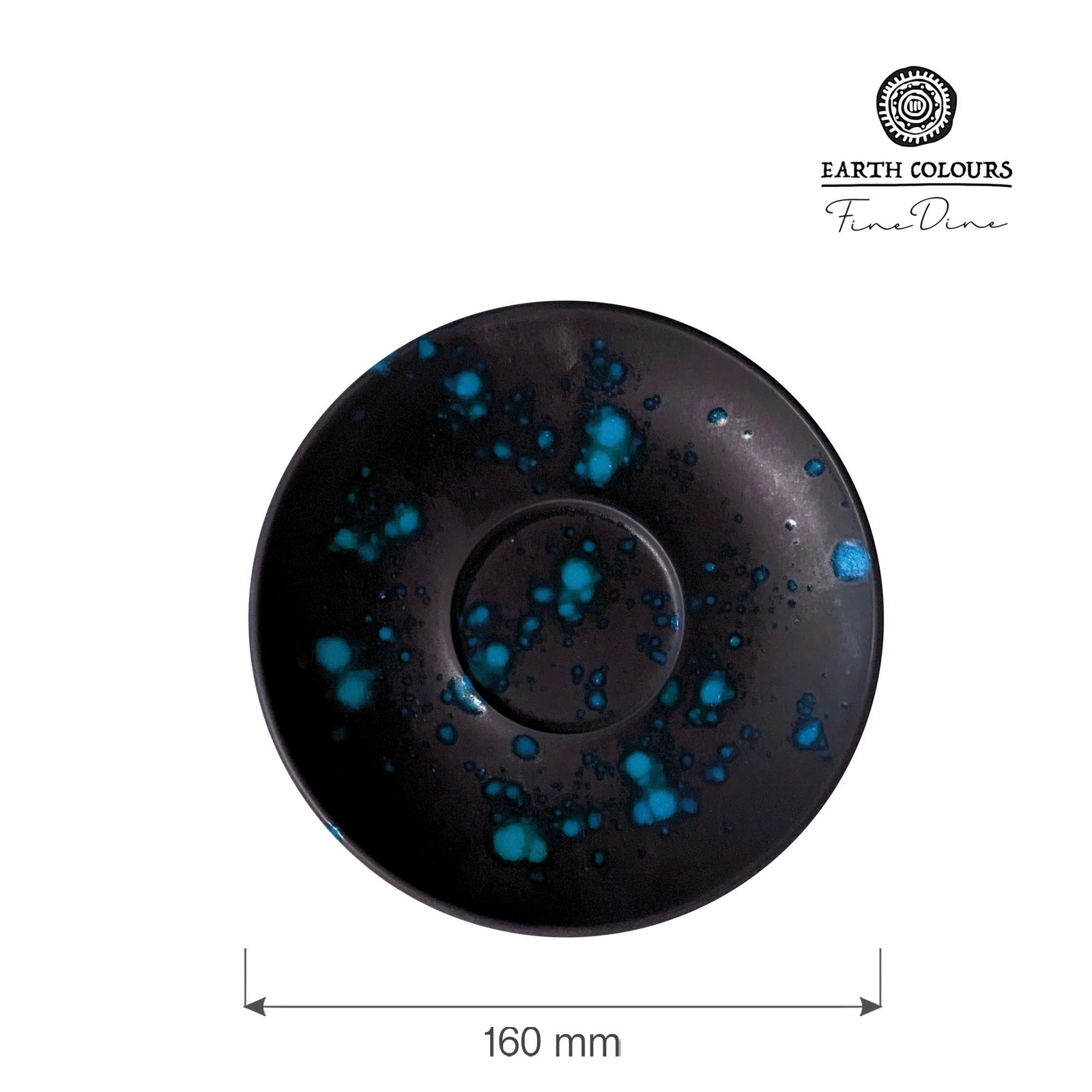 Spodek do cappuccino, Ø160 mm, pomarańczowy | FINE DINE, Flora