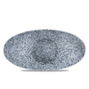 Talerz owalny, 347x173 mm | CHURCHILL, Mineral Blue