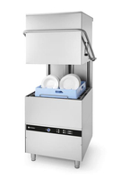 Zmywarka kapturowa 500x500 mm, sterowana elektromechanicznie, 400 V, 8,6 kW, 745x900x1406 mm | HENDI, 230312
