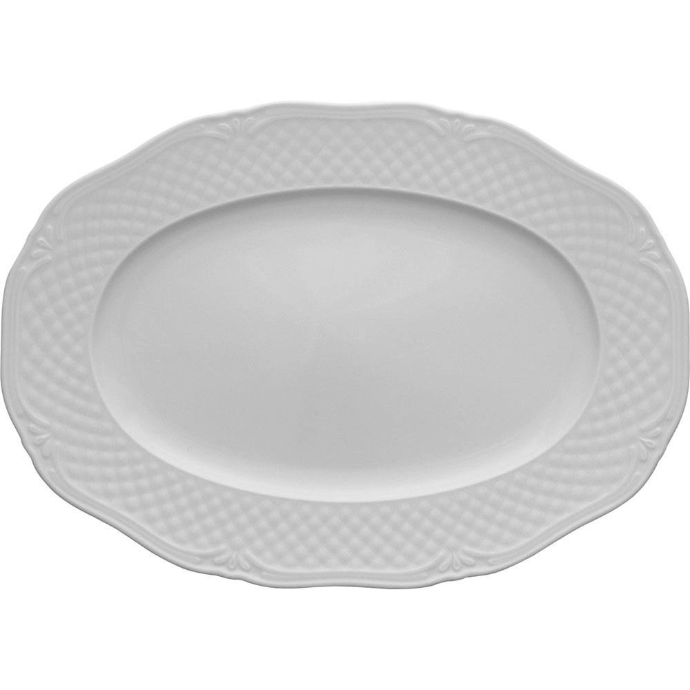 Półmisek owalny z porcelany Ø280 mm | LUBIANA, Afrodyta