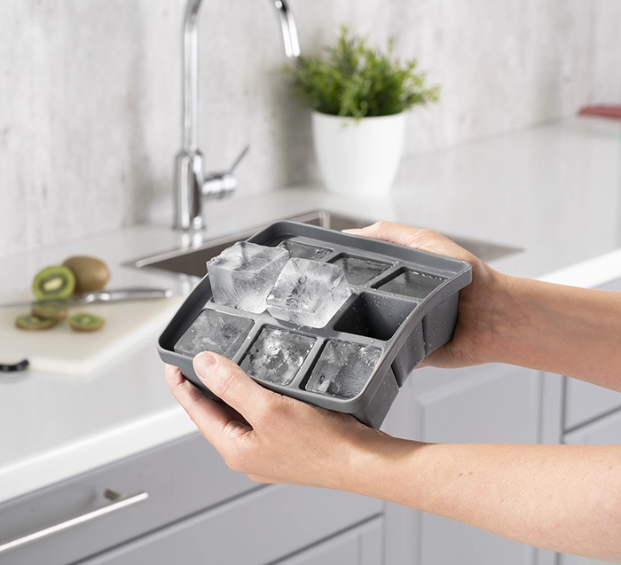 Forma do kostek lodu 155×155×55 mm, 2 szt. z silikonu | APS, 36102