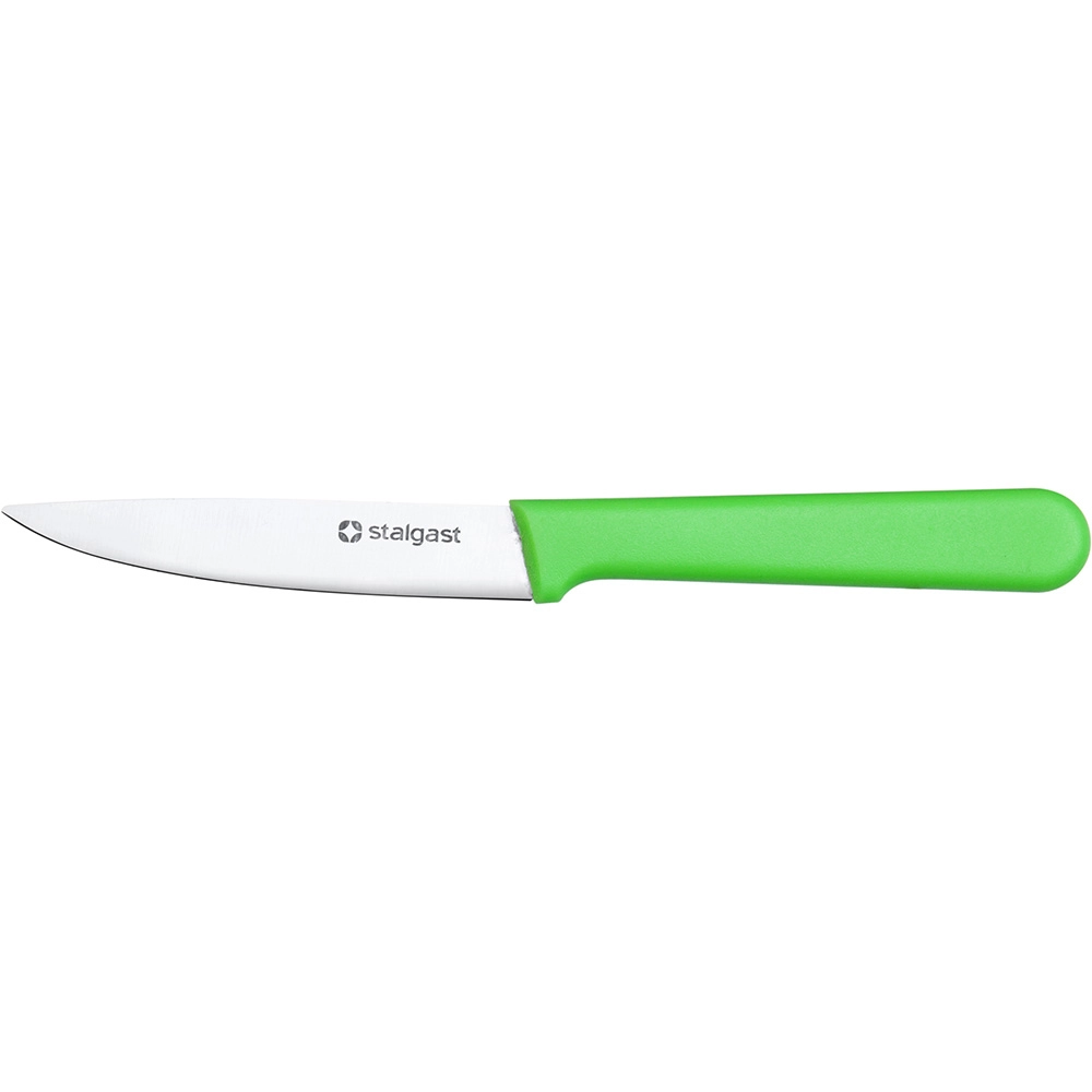 Nóż do obierania uniwersalny, HACCP, zielony, 90 mm | STALGAST, 285082