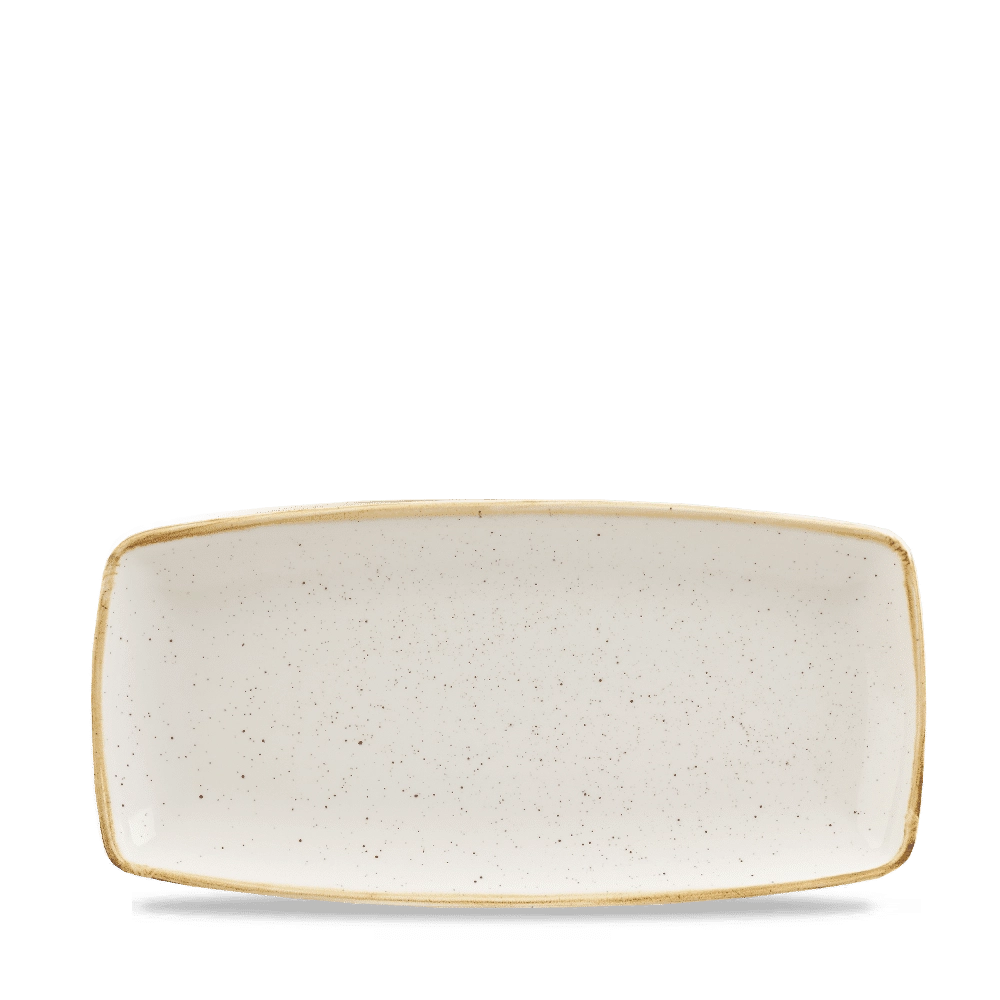 Półmisek, 295×140 mm | CHURCHILL, Stonecast Barley White