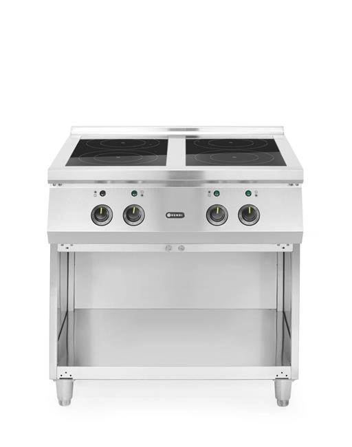 Kuchnia indukcyjna 4-palnikowa, 17 kW, 400 V, 800×720×854 mm | HENDI, 237687