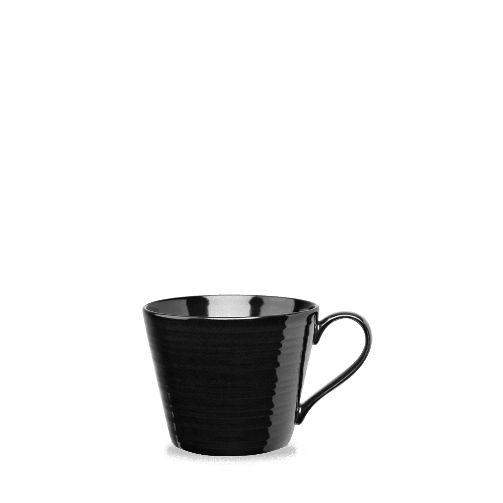 Kubek Rustics Snug, 355 ml, czarny | CHURCHILL, Churchill Rustics