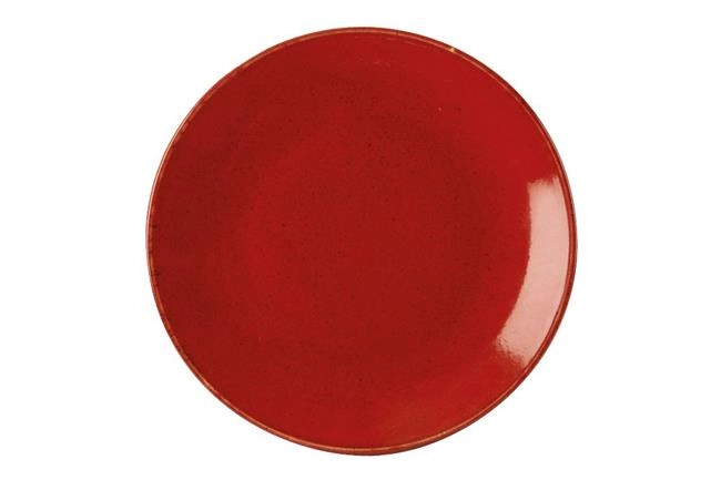 Talerz płytki z porcelany, ø240 mm | FINE DINE, Magma