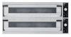 Piec do pizzy 2-komorowy, 20,4 kW, 400 V, 1500x964x745 mm | PRISMAFOOD, Trays 66L Glass