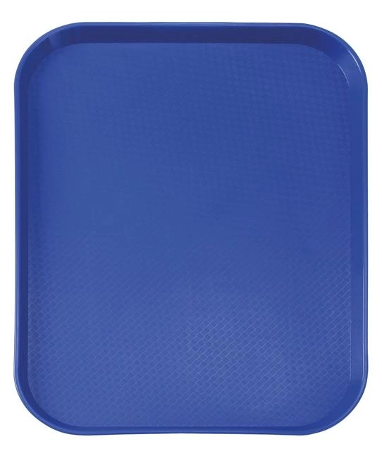 Taca Fast Food 265x345 mm z polipropylenu, niebieska | HENDI, 878729