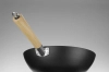 Patelnia Wok z drewnianym uchwytem, ⌀324 mm | HENDI, 627907