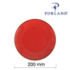 Talerz płytki, Ø200 mm, czerwony | PORLAND, Seasons Magma