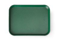Taca Fast Food 265x345 mm z polipropylenu, zielona | HENDI, 878736