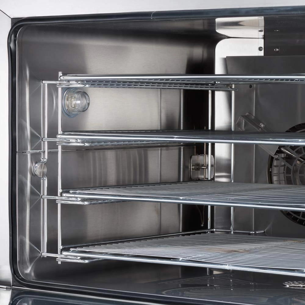 Piec konwekcyjny z nawilżaniem, elektryczny, 4x430x340 / 4xGN 2/3, 3.2 kW, 590x710x540 mm | STALGAST, ShopCook