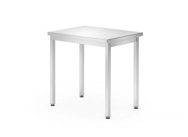 Stół centralny – skręcany, 800x600x850 mm | HENDI, Budget Line