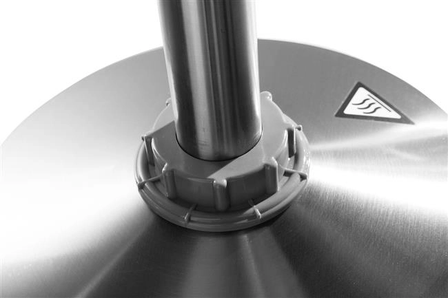 Lampa grzewcza na gaz, 12,5 kW, ⌀770x2200 mm | HENDI, 272602