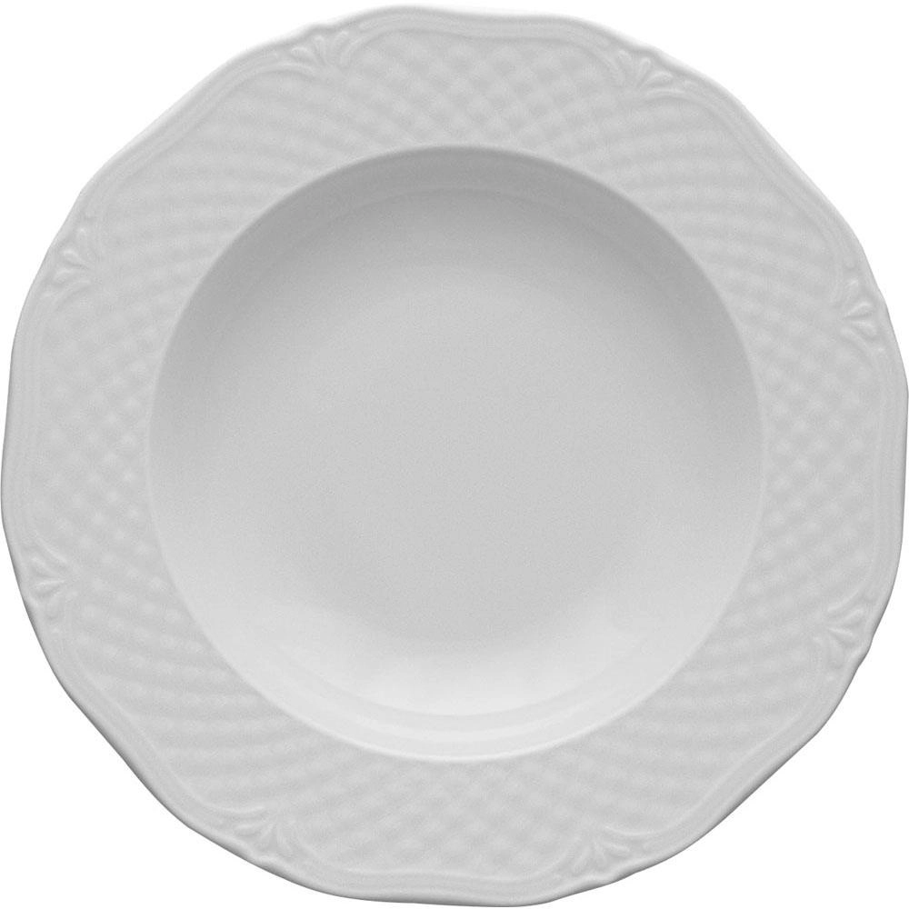 Talerz głęboki z porcelany Ø225 mm, 500 ml | LUBIANA, Afrodyta