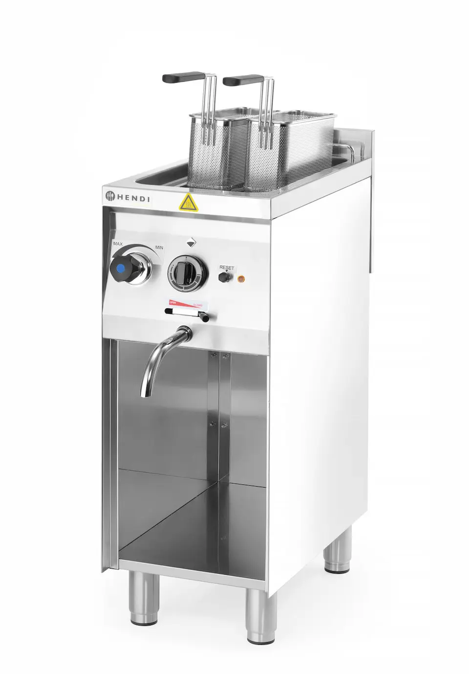 Urządzenie do gotowania makaronu i pierogów wolnostojące 10 l, 230 V, 3,5 kW, 330x600x907 mm | HENDI, 238844