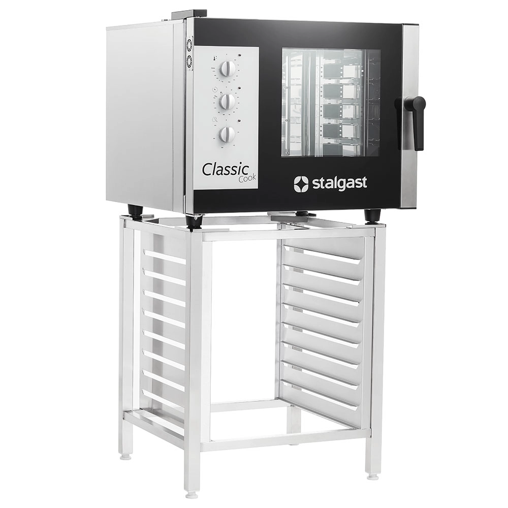 Piec konwekcyjno-parowy 5xGN 1/1, manualny, elektryczny, 7,75 kW, 790x860x690 mm | STALGAST, ClassicCook