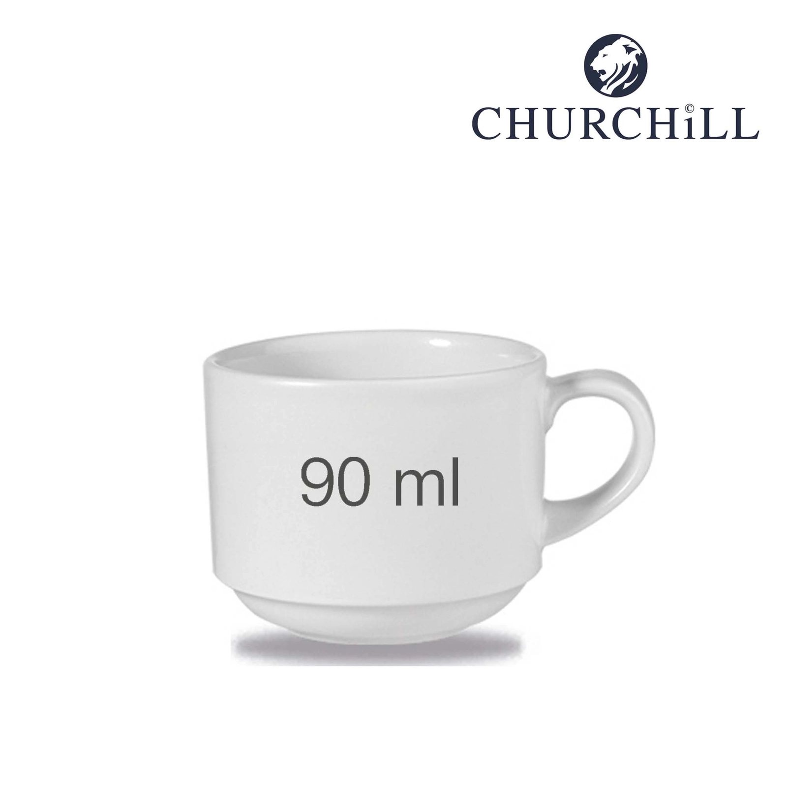 Filiżanka sztaplowana do espresso, 90 ml | CHURCHILL, Profile