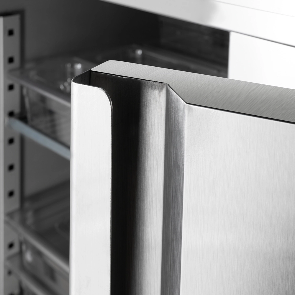 Szafa mroźnicza 2-drzwiowa ze stali nierdzewnej, GN 2/1, 1300 l, 1340×680×1400 mm | STALGAST, 830145