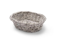Koszyk na pieczywo, owalny, 250x190x65 mm, szary | HENDI, 426616