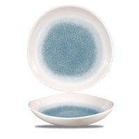 Miska o organicznym kształcie, 1100 ml | CHURCHILL, Raku Topaz Blue