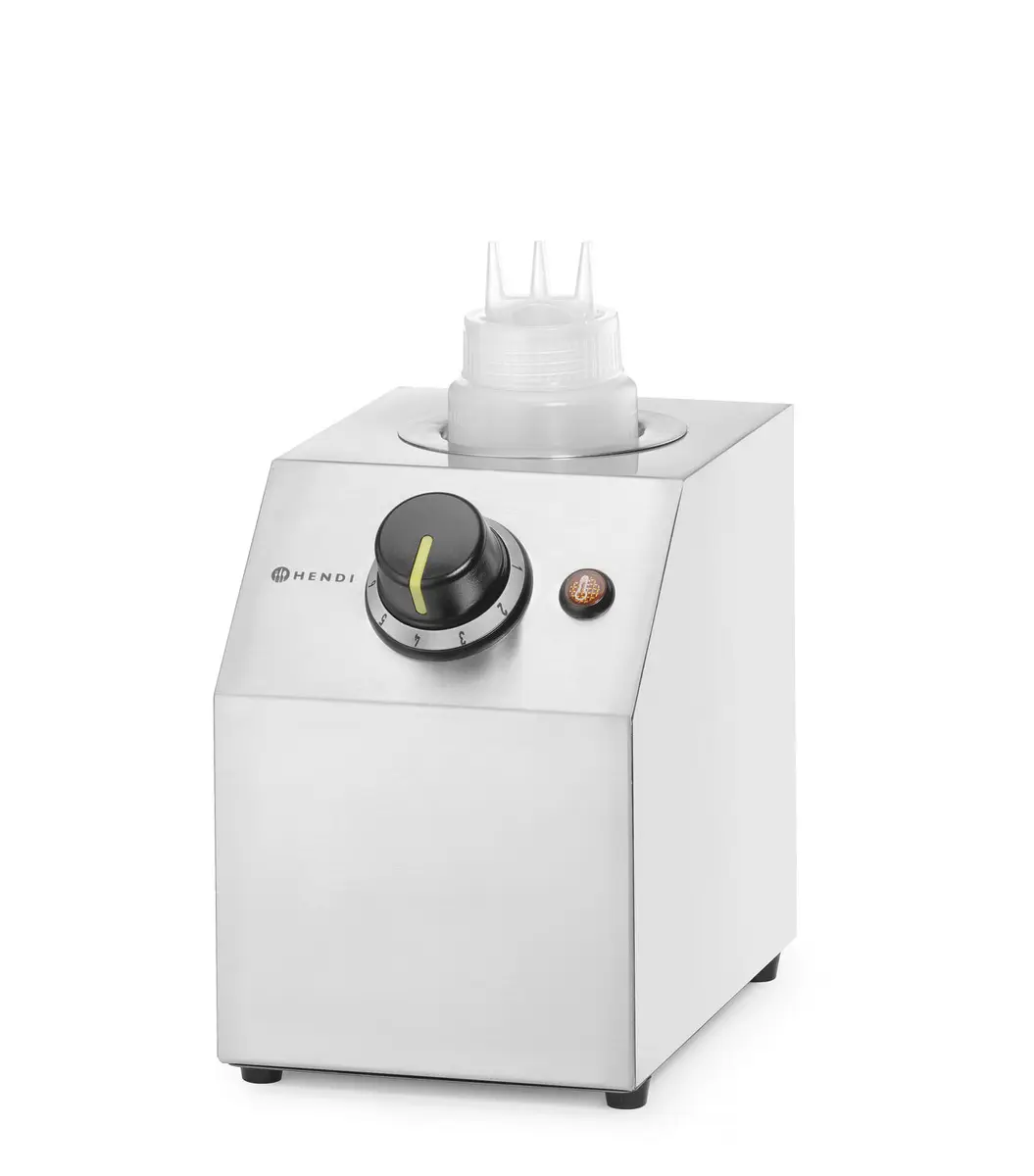 Podgrzewacz do sosów pojedynczy, 0,65 l, 220-240 V, 0,2 kW, 150x223x282 mm | HENDI, 201718