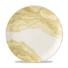 Talerz płytki coupe, Ø290 mm | CHURCHILL, Tide Gold