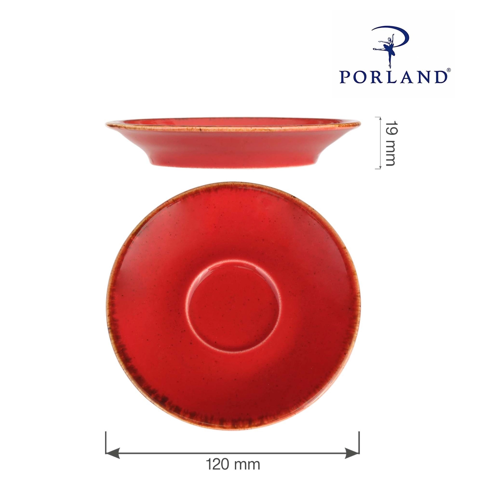 Spodek, Ø120 mm | PORLAND, Seasons Magma