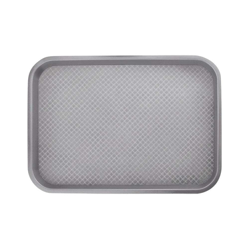 Taca fast food 250×350 mm, polipropylenowa, szara | STALGAST, 413255