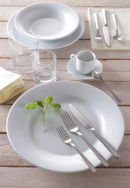 Talerz głęboki z porcelany, ø220 mm | HENDI, Optima