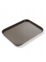 Taca Fast Food 265x345 mm z polipropylenu, brązowa | HENDI, 878743