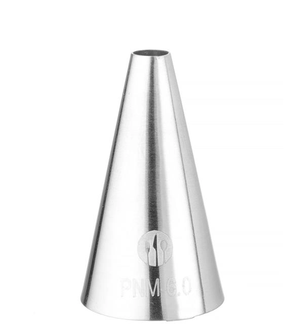 Końcówka do rękawów prosta, ⌀6 mm | HENDI, 551349