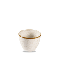 Kubek na frytki, Ø100 mm, 290 ml | CHURCHILL, Stonecast Barley White