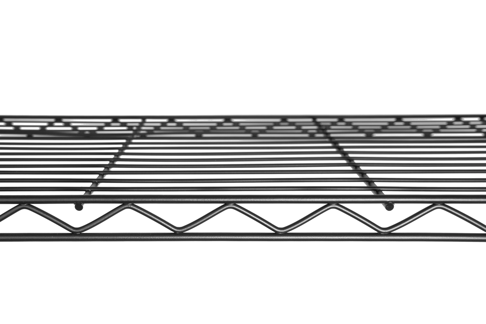 Regał 4-półkowy 1200x600x1800 mm ze stali malowanej proszkowo | TECHNICA, Black Series