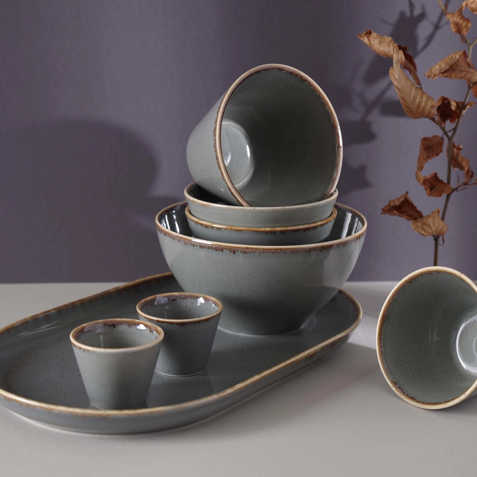 Spodek, Ø120 mm | PORLAND, Seasons Stone