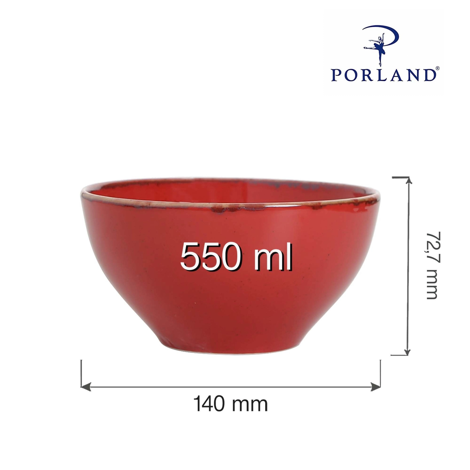 Miska, 550 ml | PORLAND, Seasons Magma