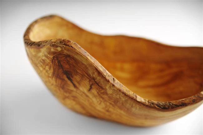 Miska dekoracyjna z drewna oliwnego, 300x190x110 mm | HENDI, 505373