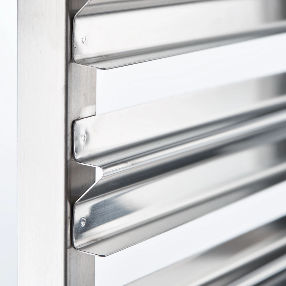 Wózek transportowy ze stali nierdzewnej, 14x GN 1/1, 380x550x1735 mm | STALGAST, 662111