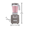 Blender barmański, 1,8 l, 0,88 kW | HAMILTON BEACH COMMERCIAL, Tempest