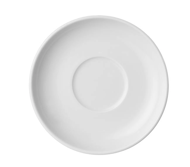 Spodek do filiżanki 770962, z białej porcelany, ⌀145 mm | HENDI, Optima