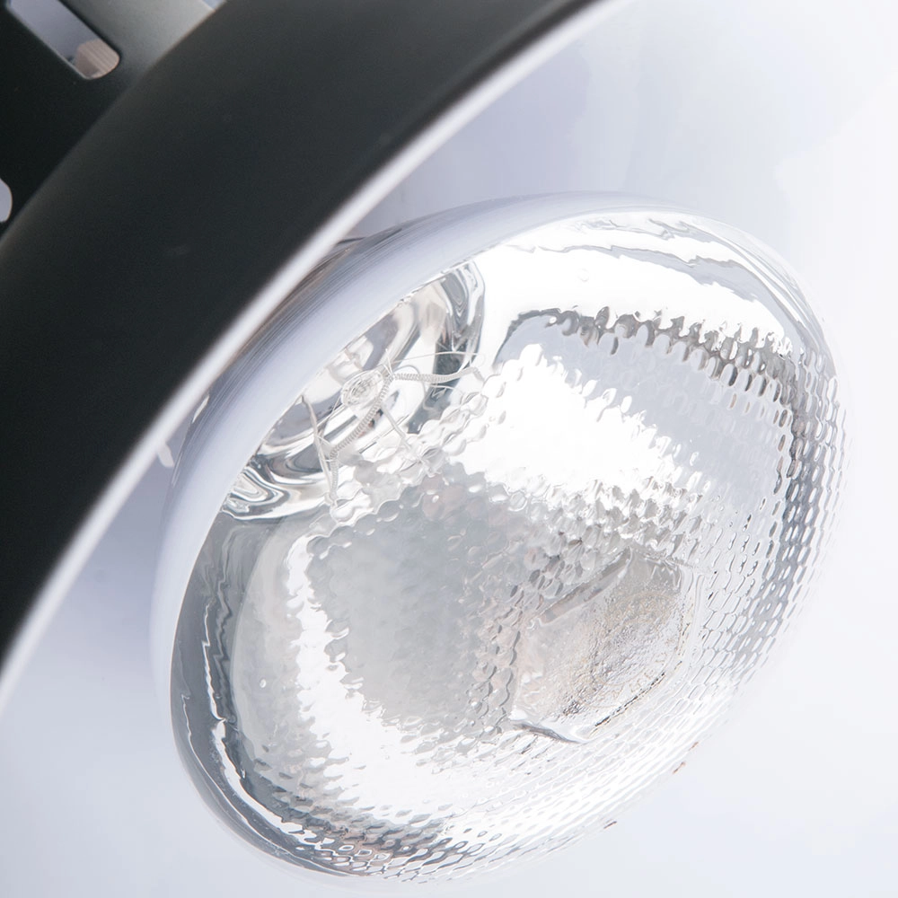 Lampa do podgrzewania potraw wisząca czarna 0.25 kW, Ø290 mm | STALGAST, 692611