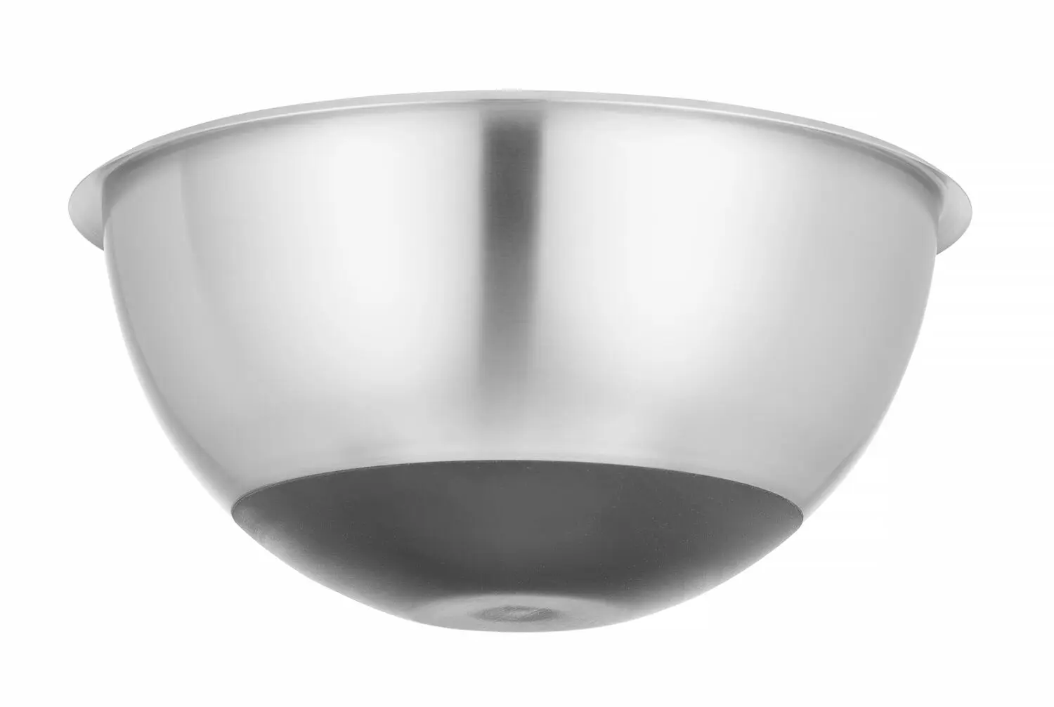 Miska kuchenna ze stali nierdzewnej z silikonową podstawą, 6 l, ⌀330x155 mm | HENDI, 567579