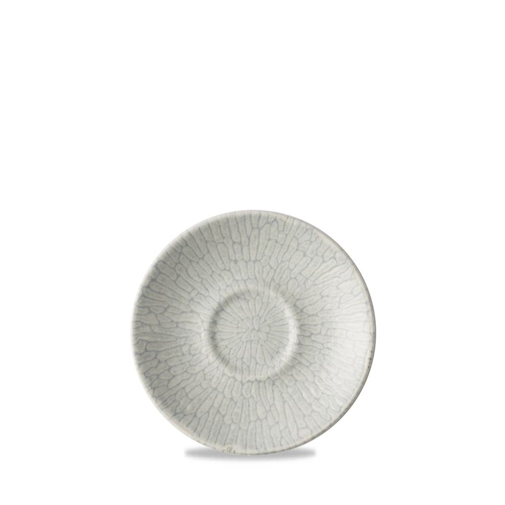 Spodek do espresso Ø120 mm, szary | CHURCHILL, Delta Grey