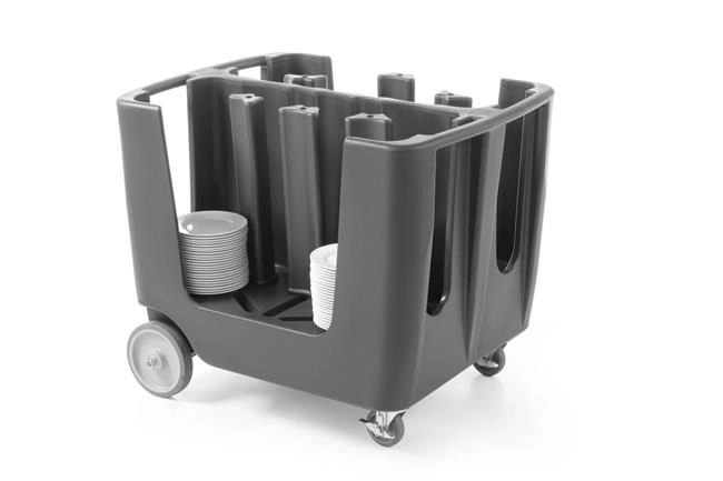 Wózek do transportu talerzy, 930x720x785 mm | HENDI, 877906