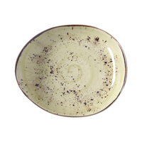 Talerz prezentacyjny, 270×240 mm, zielony | FINE DINE, Olive