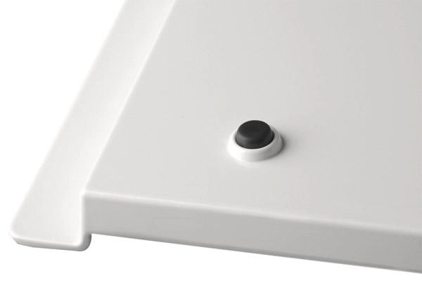 Taca na pieczywo z melaminy 595x355x35 mm, biała | APS, Brotstation