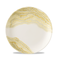 Talerz płytki coupe, Ø220 mm | CHURCHILL, Tide Gold